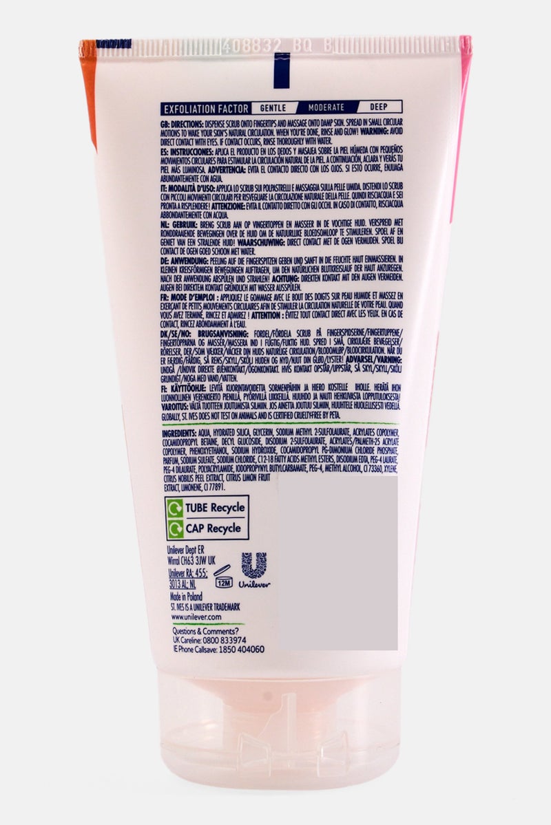 ST. Ives Even And Bright Pink Lemon And Mandarin Orange Face Scrub 150 ml - Image 2